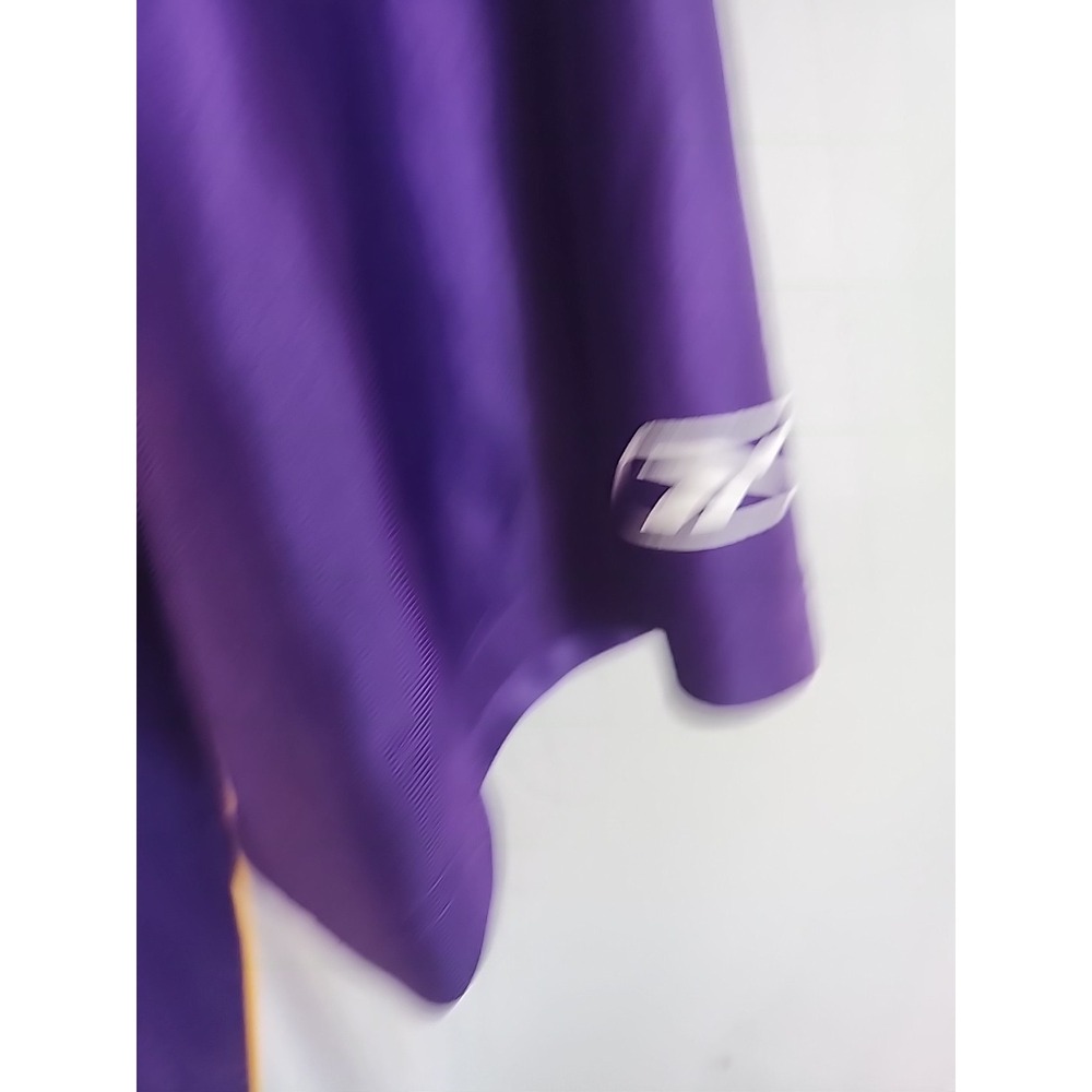 Reebok Brett Farve Minnesota Vikings Jersey #4 Purple Mens Large +2 Length - Picture 3 of 10